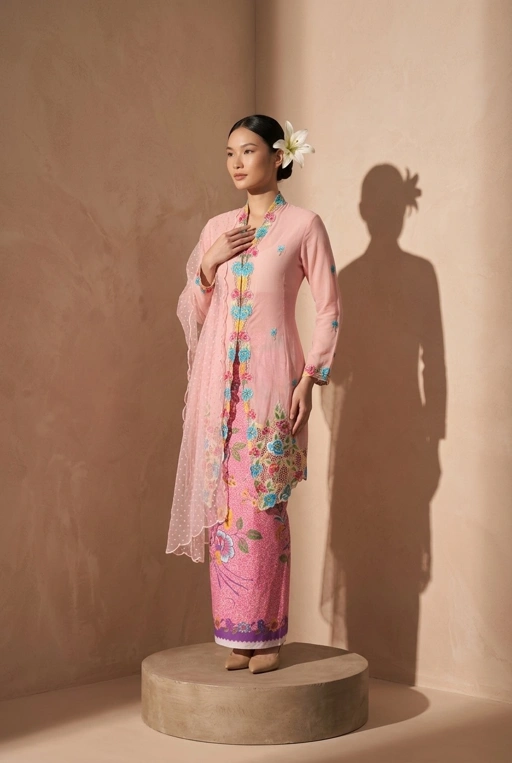 ZAALI - Long Kebaya Camelia