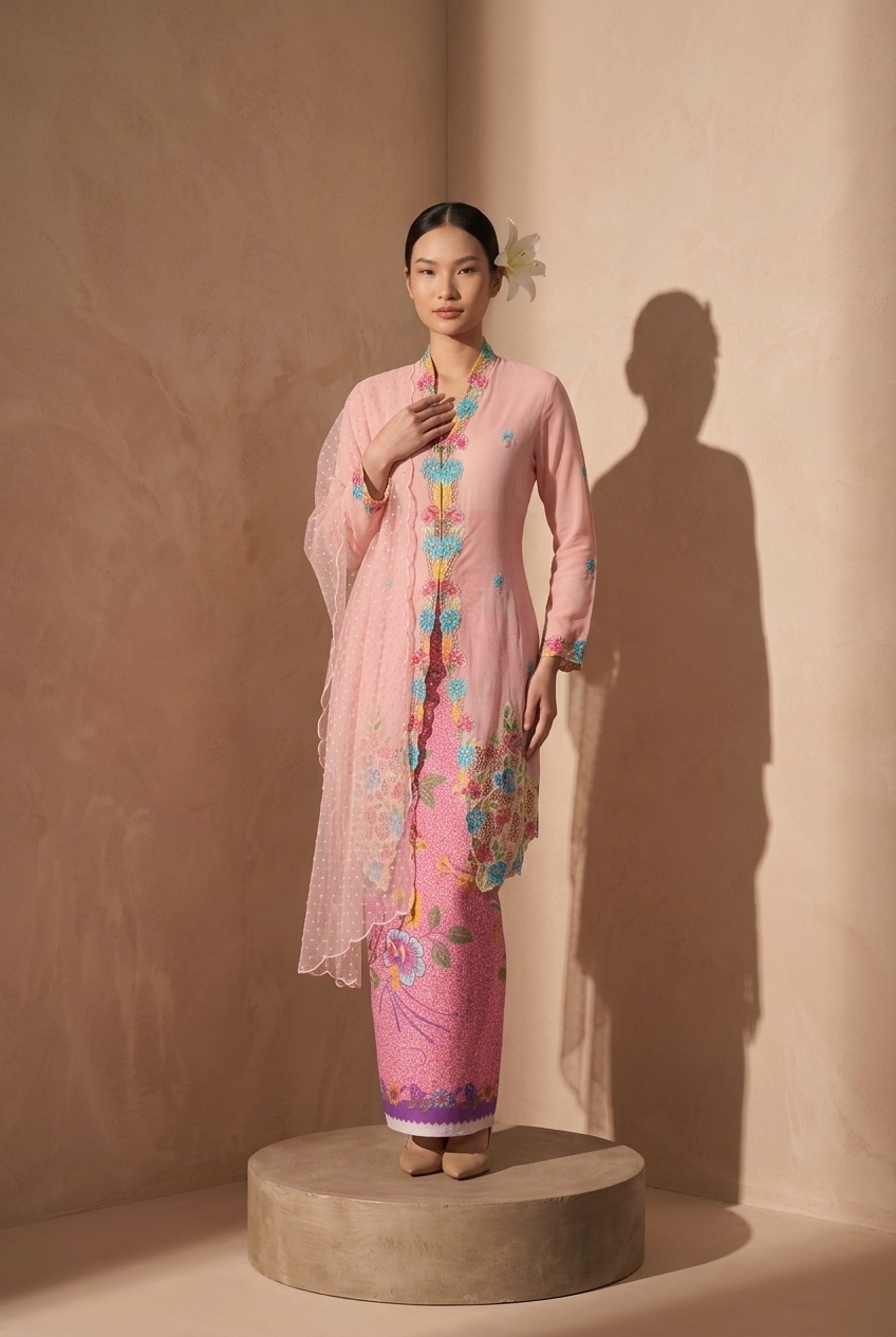ZAALI - Long Kebaya Camelia