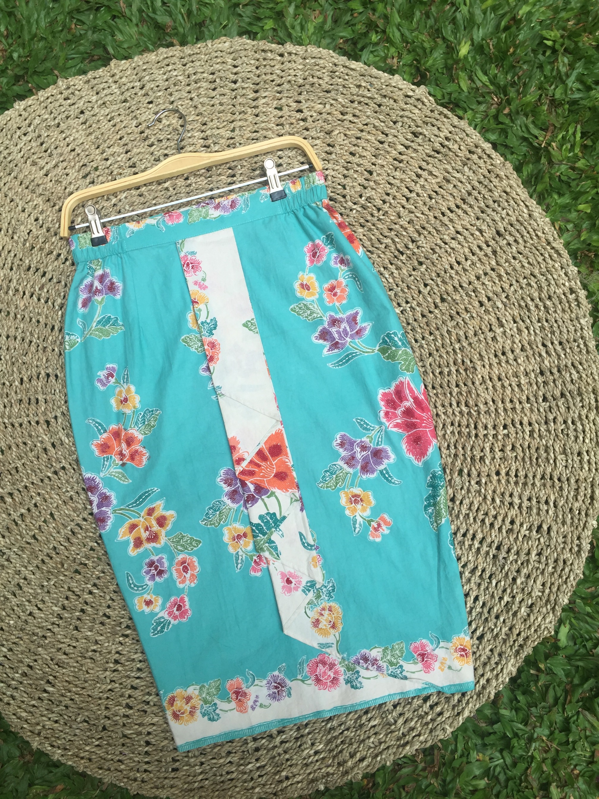 ZAALI - Batik Midi Skirt 