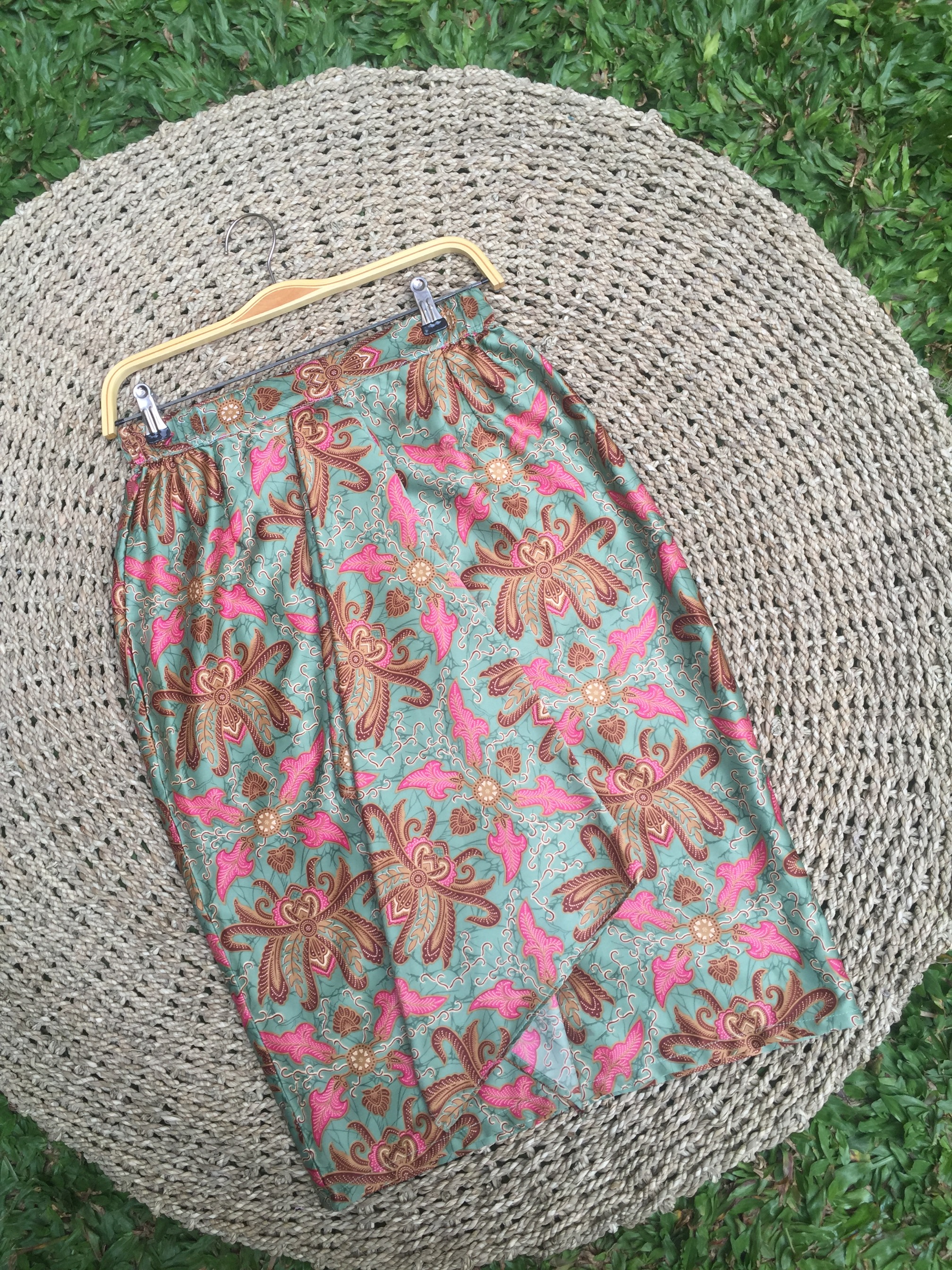 ZAALI - Batik Midi Skirt 