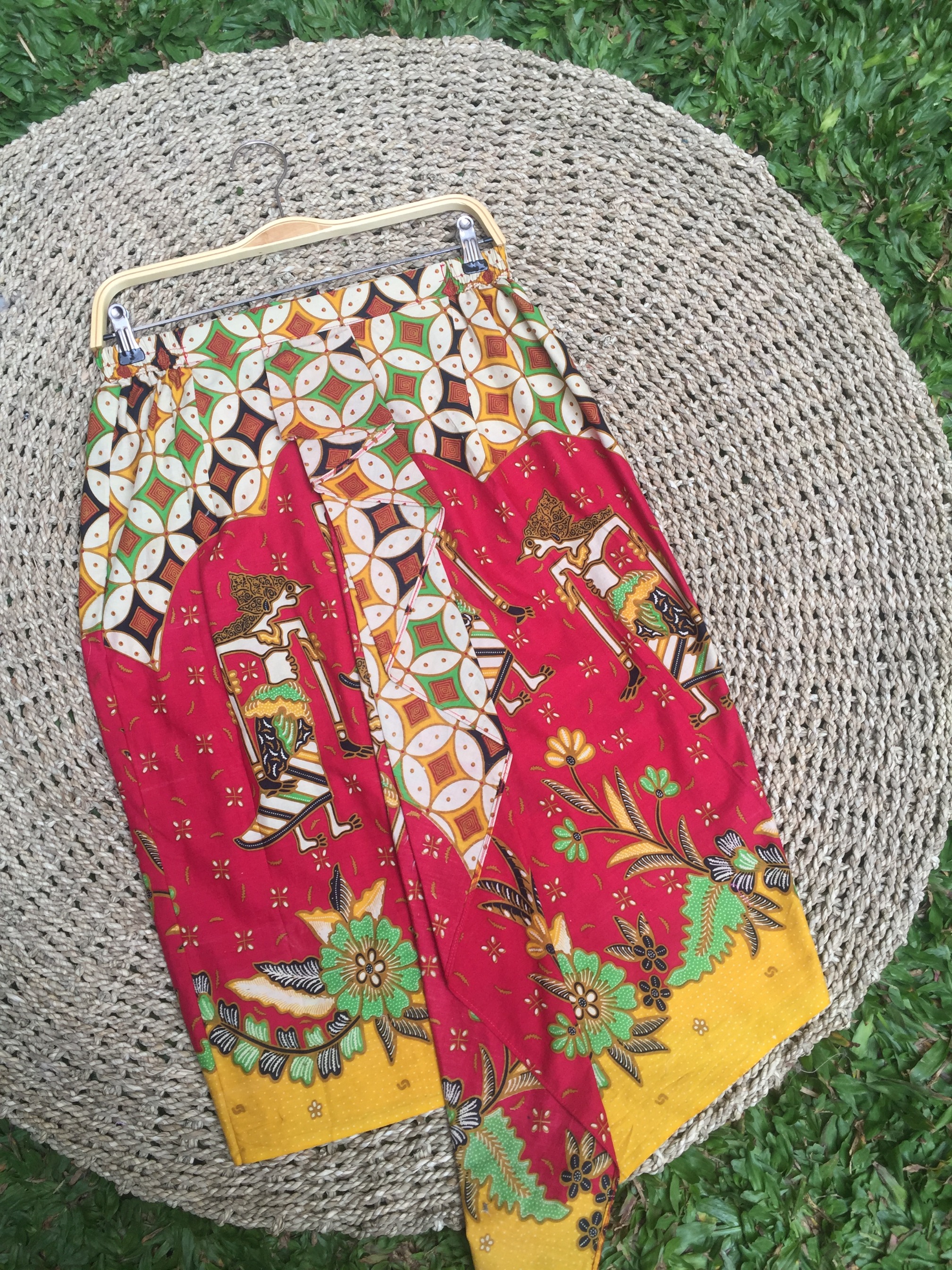 ZAALI - Batik Midi Skirt 
