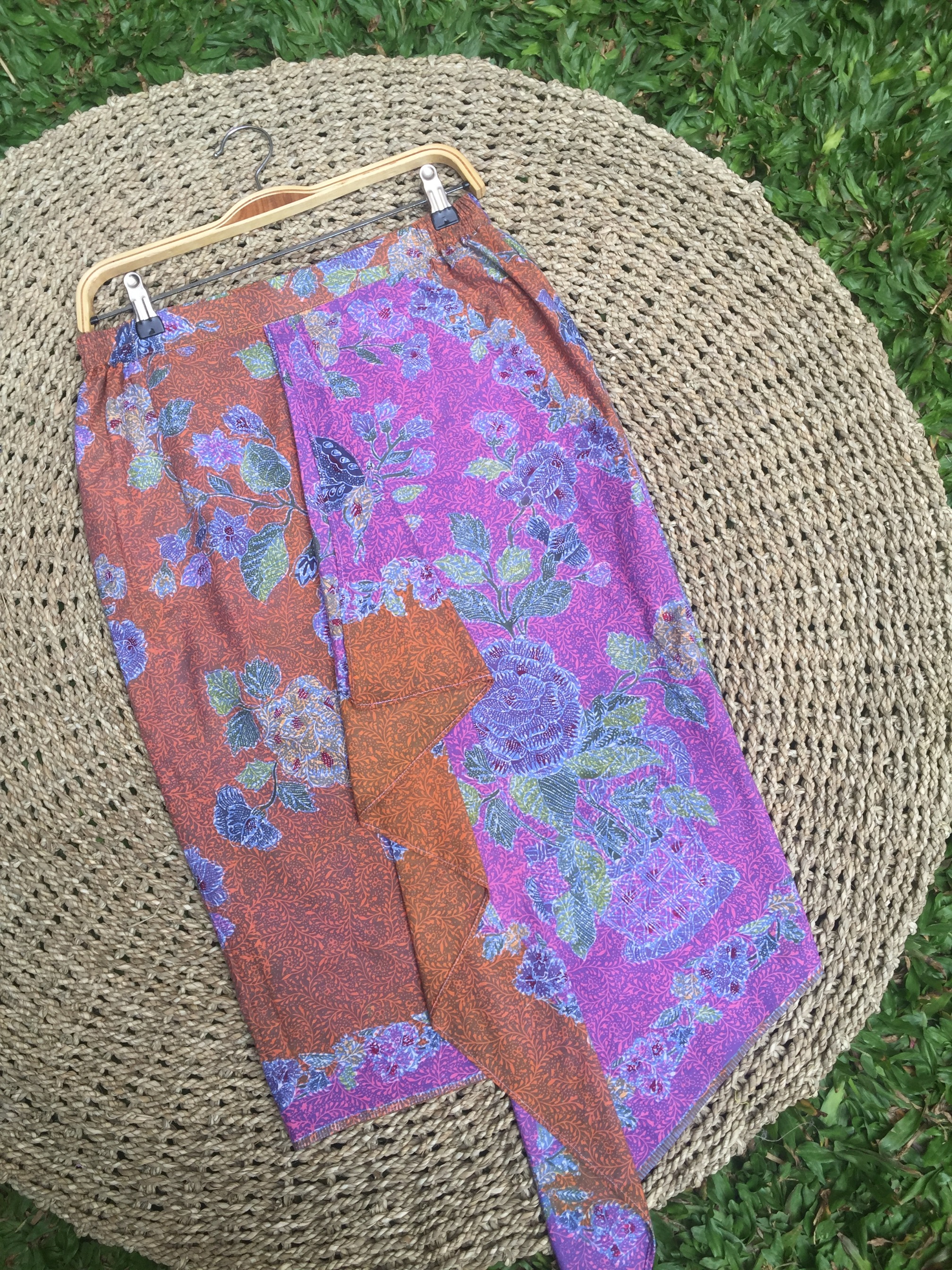 ZAALI - Batik Midi Skirt 