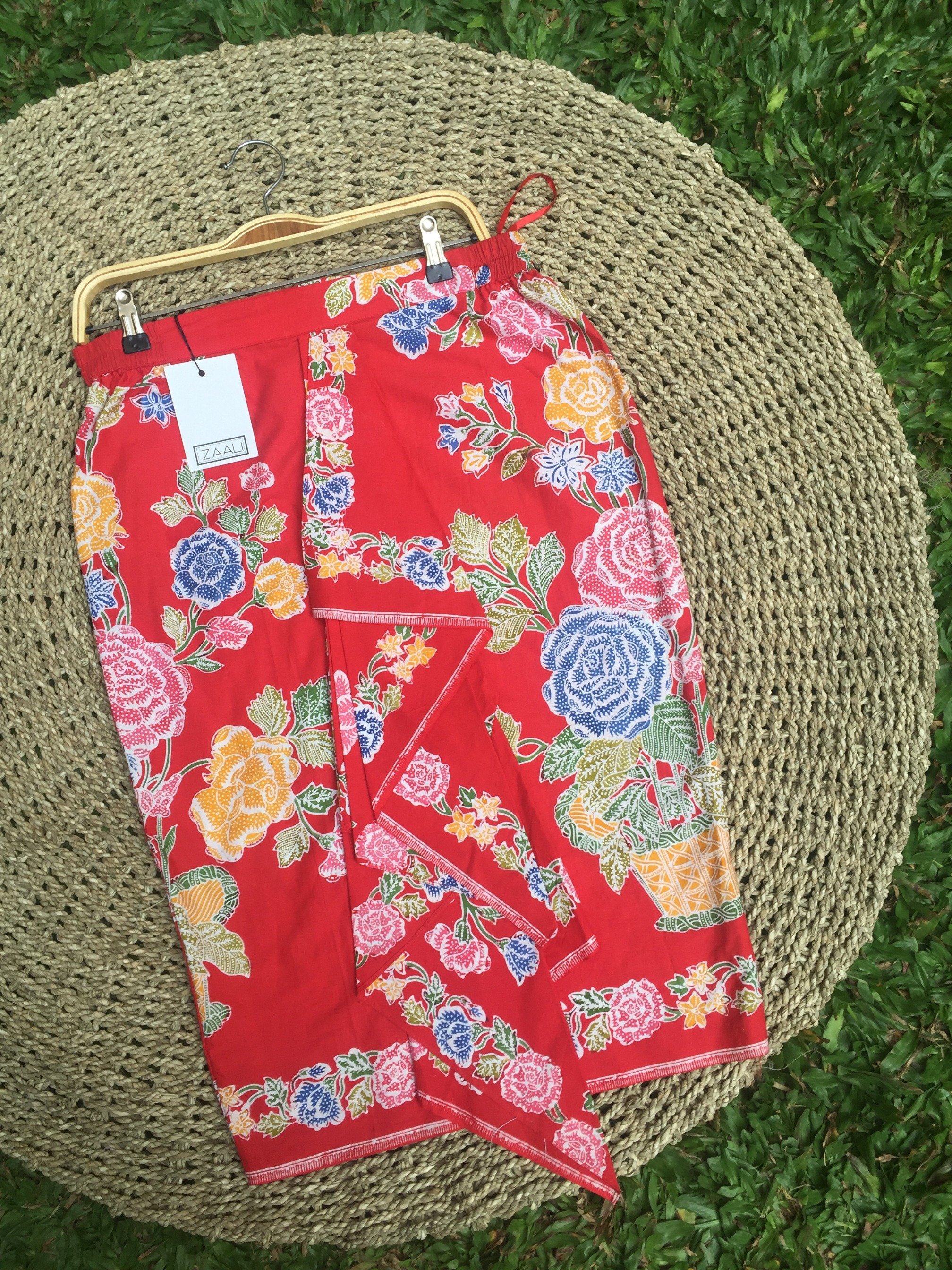 ZAALI - Batik Midi Skirt 