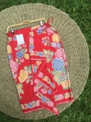 ZAALI - Batik Midi Skirt