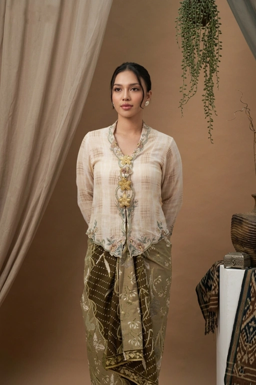 Image of ZAALI - Kebaya Hibiscus