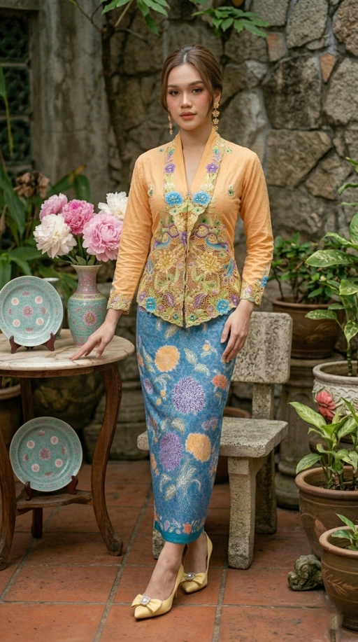 Image of ZAALI - Kebaya Dara Mandarin Duck
