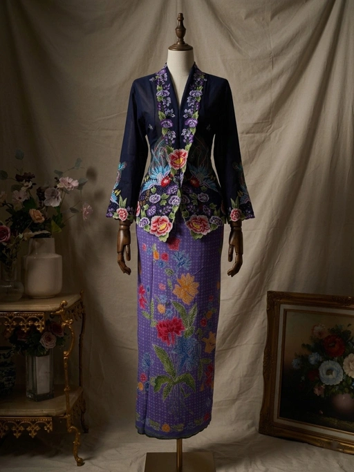 Image of ZAALI - Kebaya Phoenix Embroidery