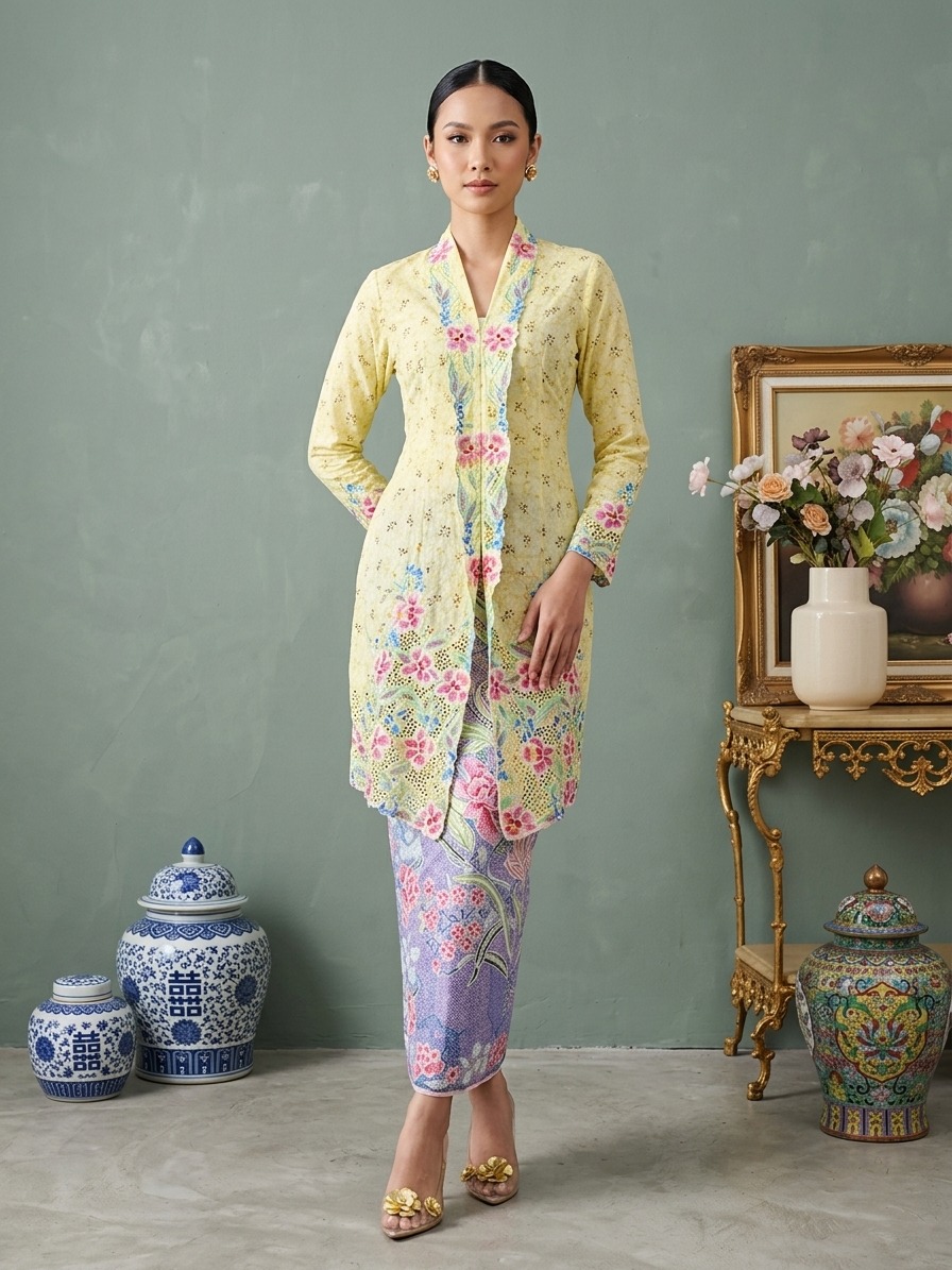 Long Kebaya Little Rose