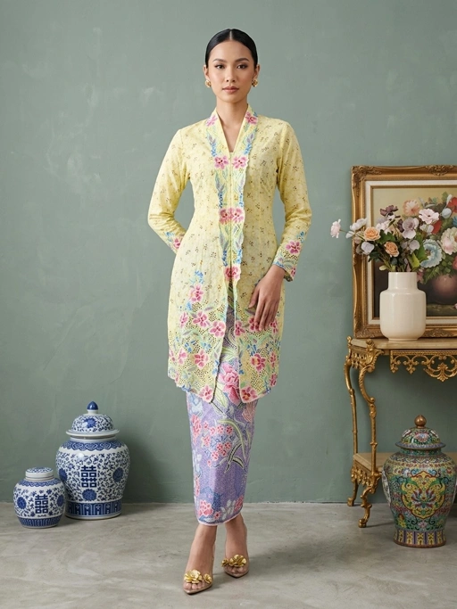 Long Kebaya Little Rose