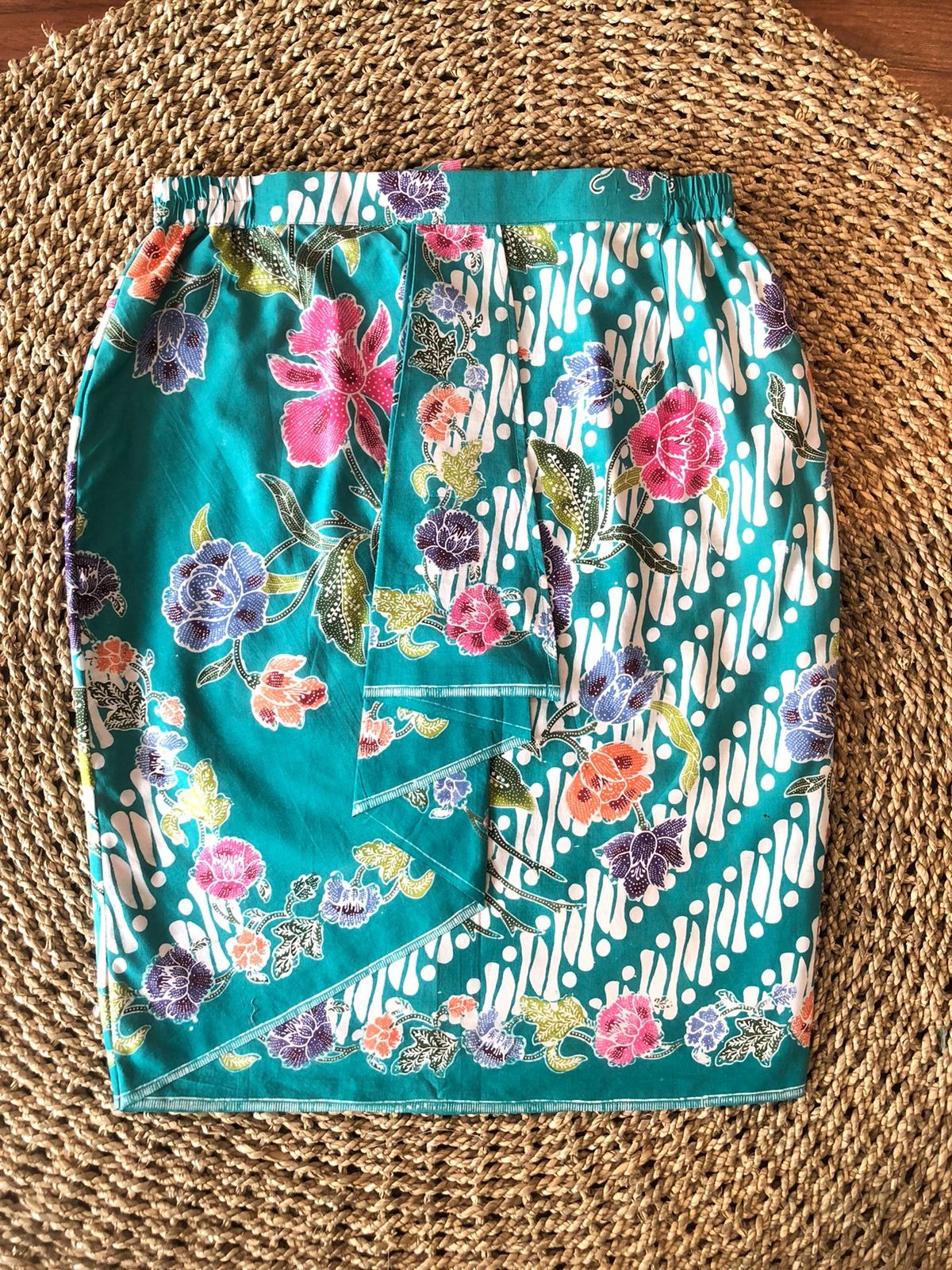 ZAALI - Batik Midi Skirt 