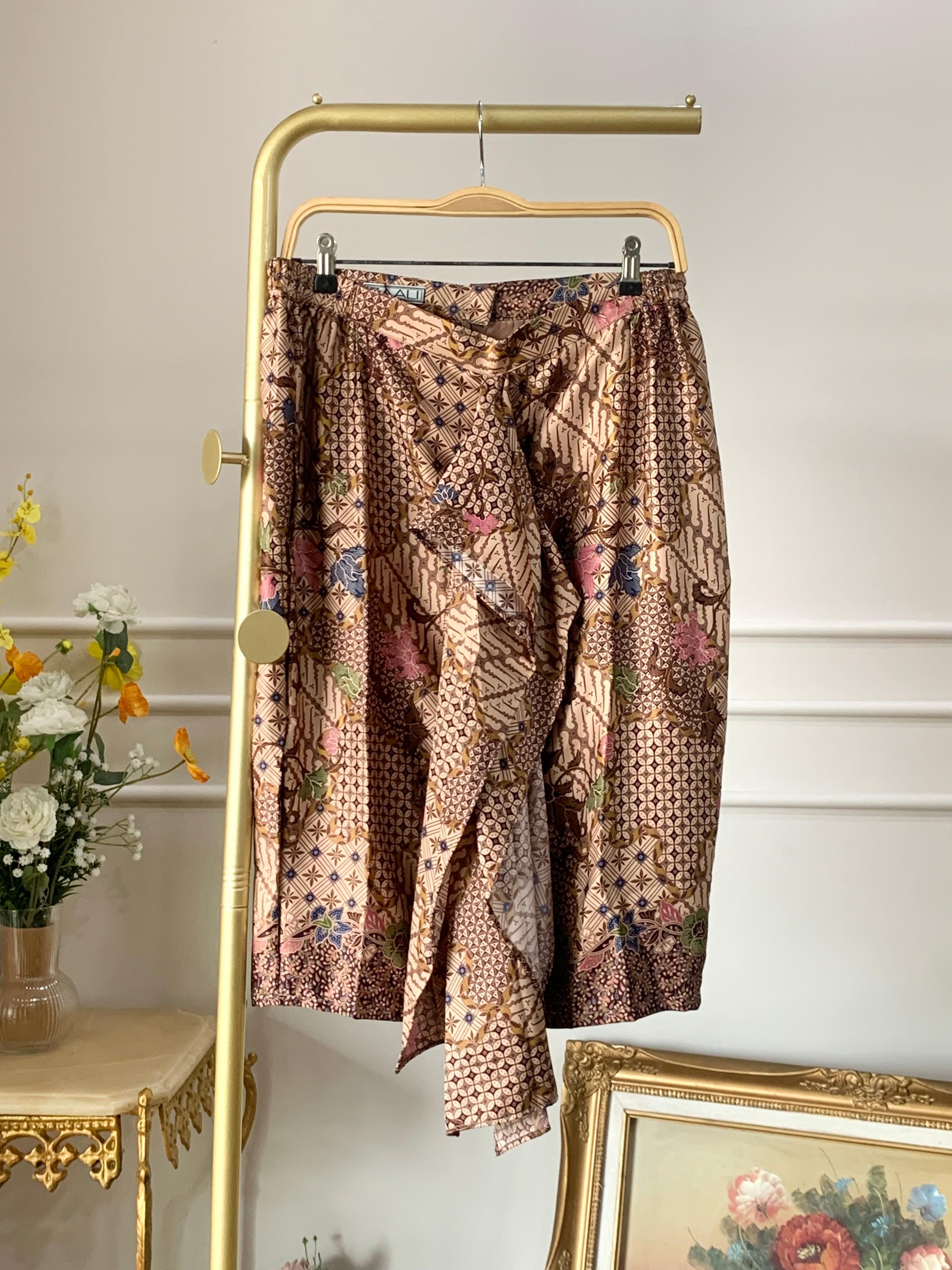 ZAALI - Batik Midi Skirt 