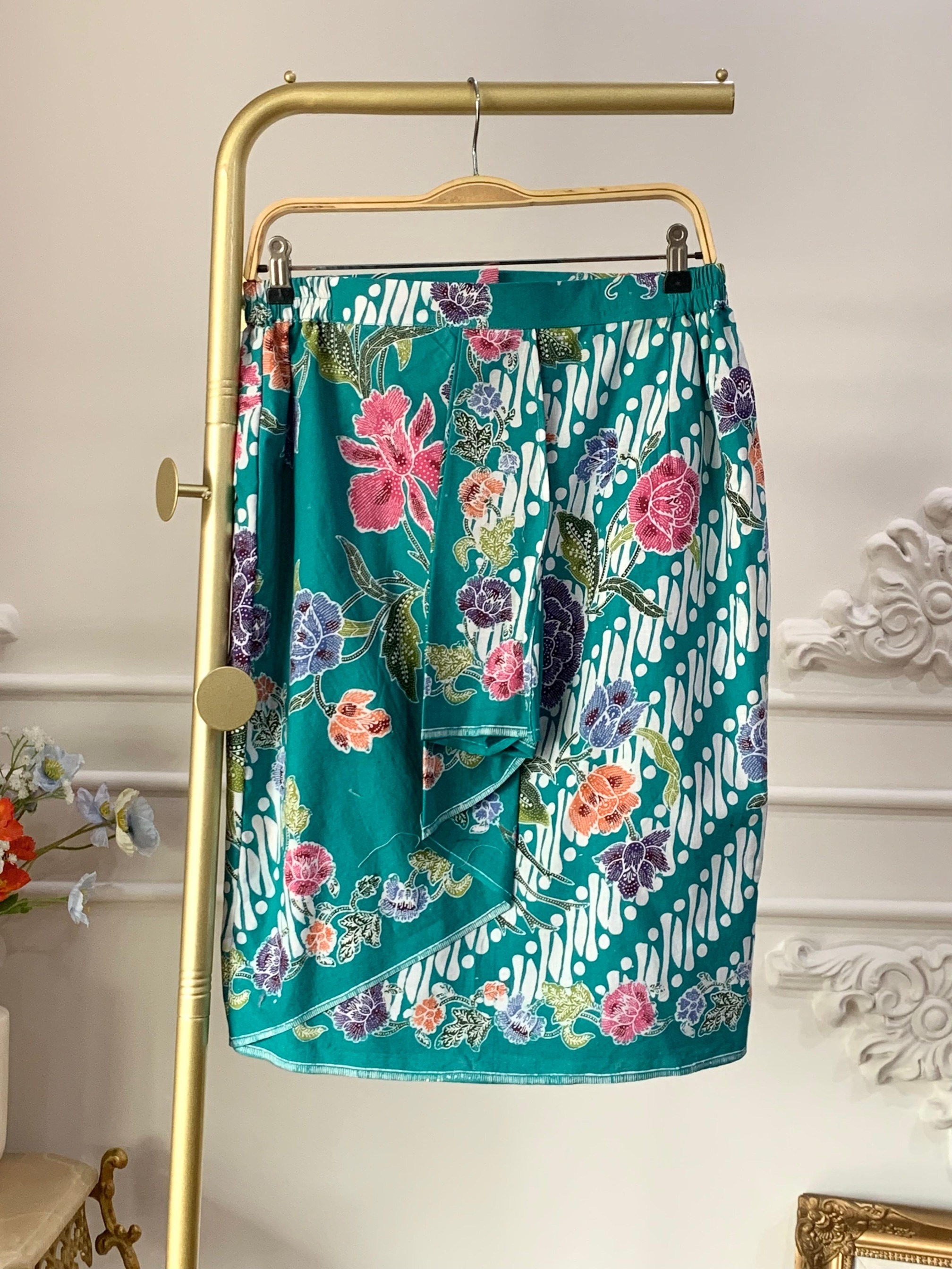 ZAALI - Batik Midi Skirt 