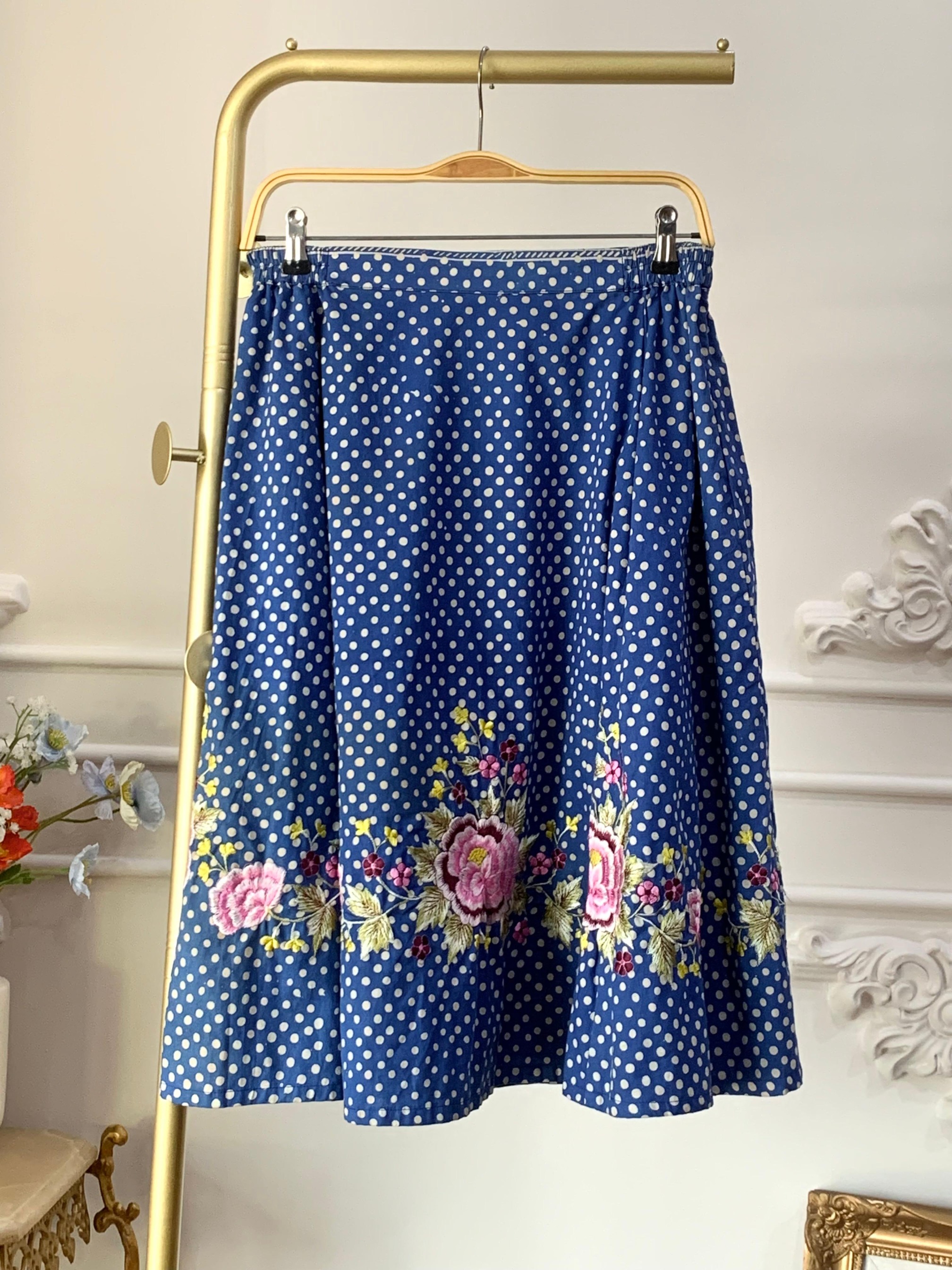 ZAALI - ANAYA SKIRT EMBROIDERY 