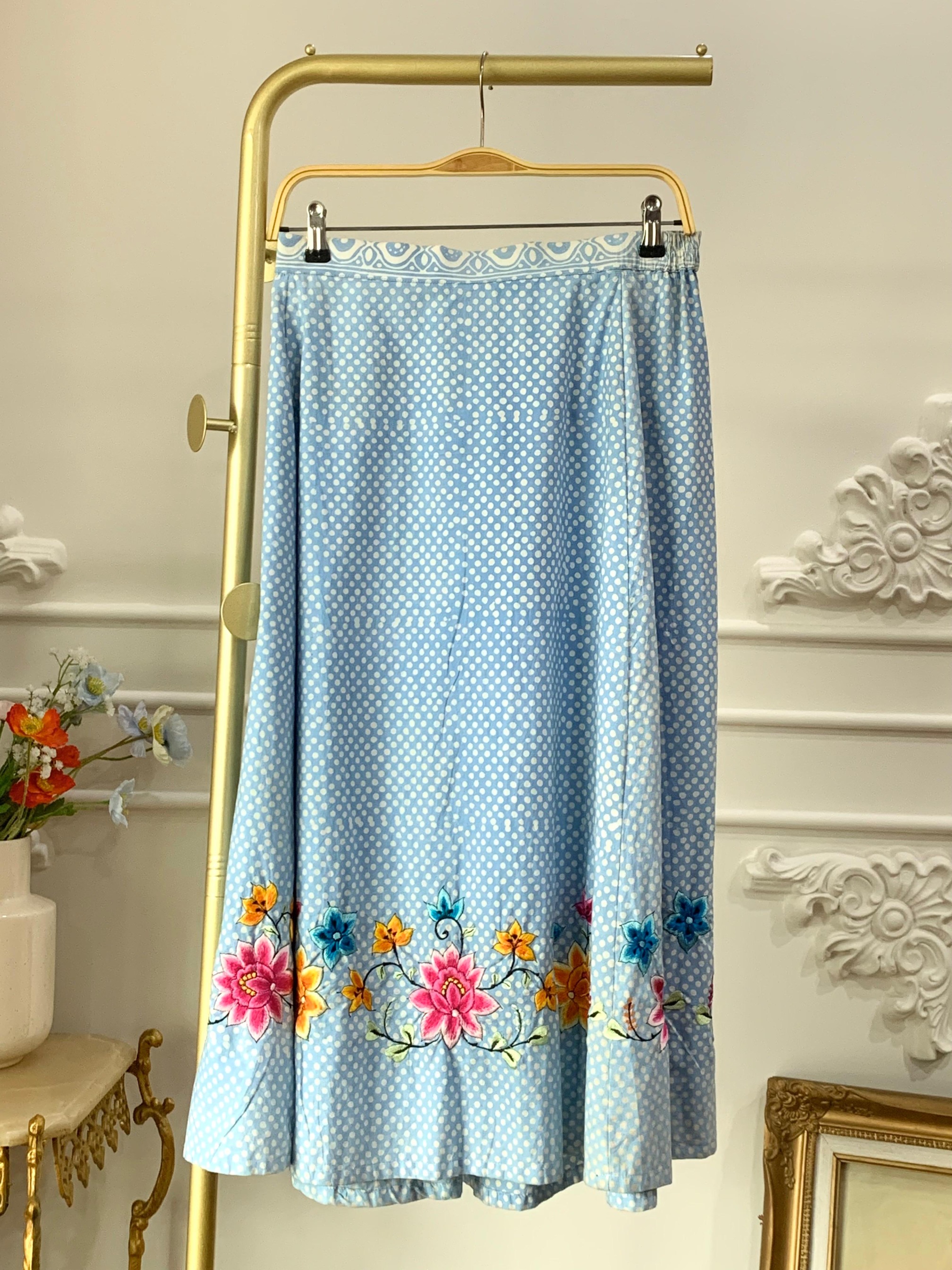 ZAALI - ANAYA SKIRT EMBROIDERY 