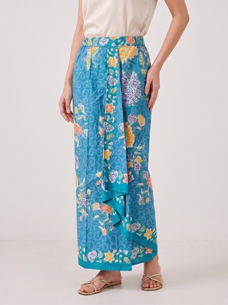 ZAALI - Batik Maxi Skirt