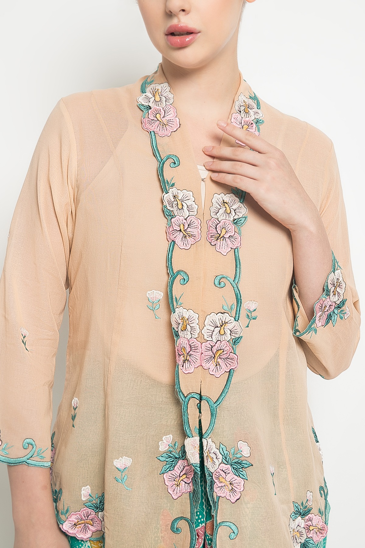 ZAALI - Kebaya Moisa Hibiscus
