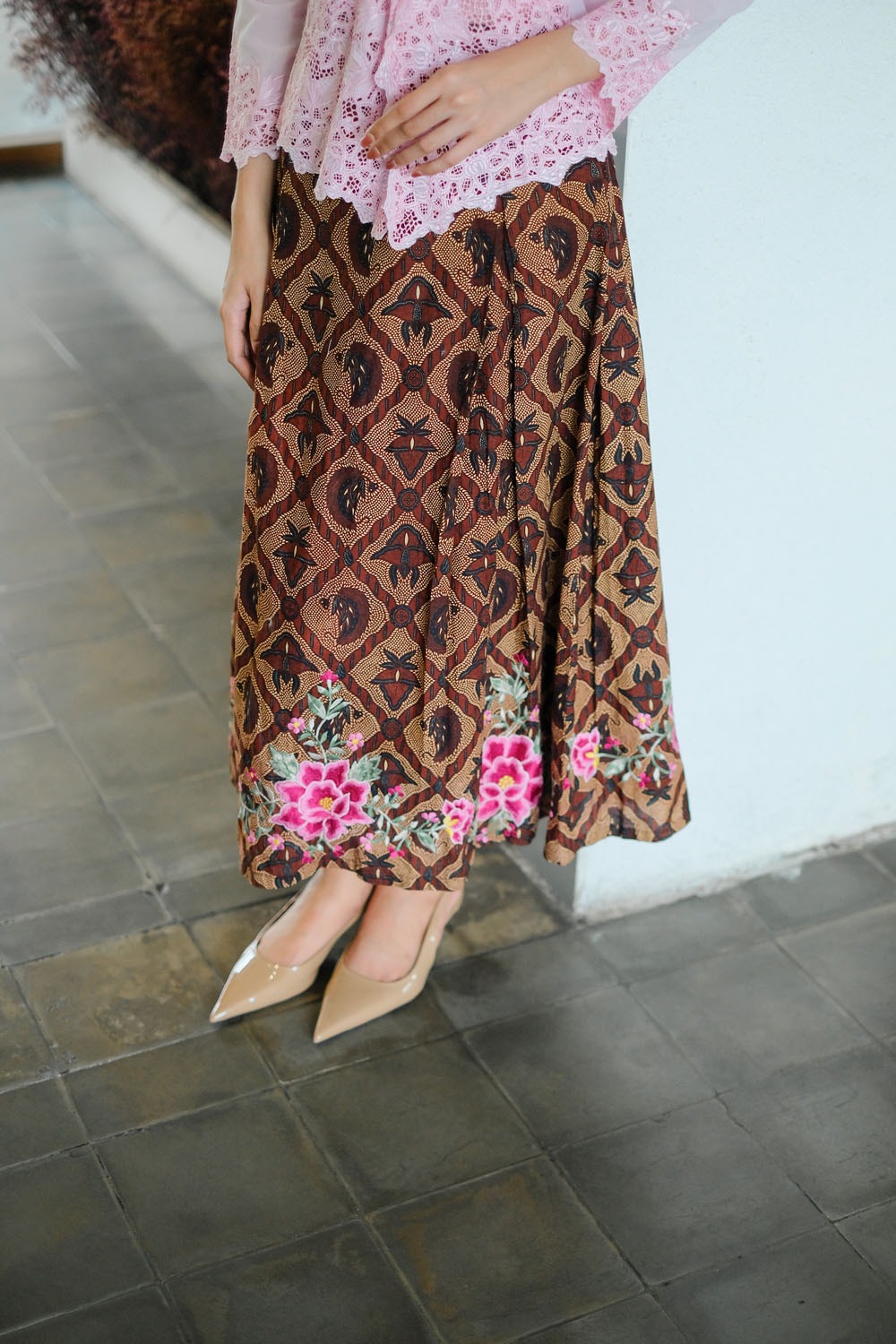 ZAALI - ANAYA SKIRT EMBROIDERY 