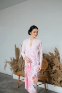 ZAALI - Kebaya Seruni Two Tone Embroidery