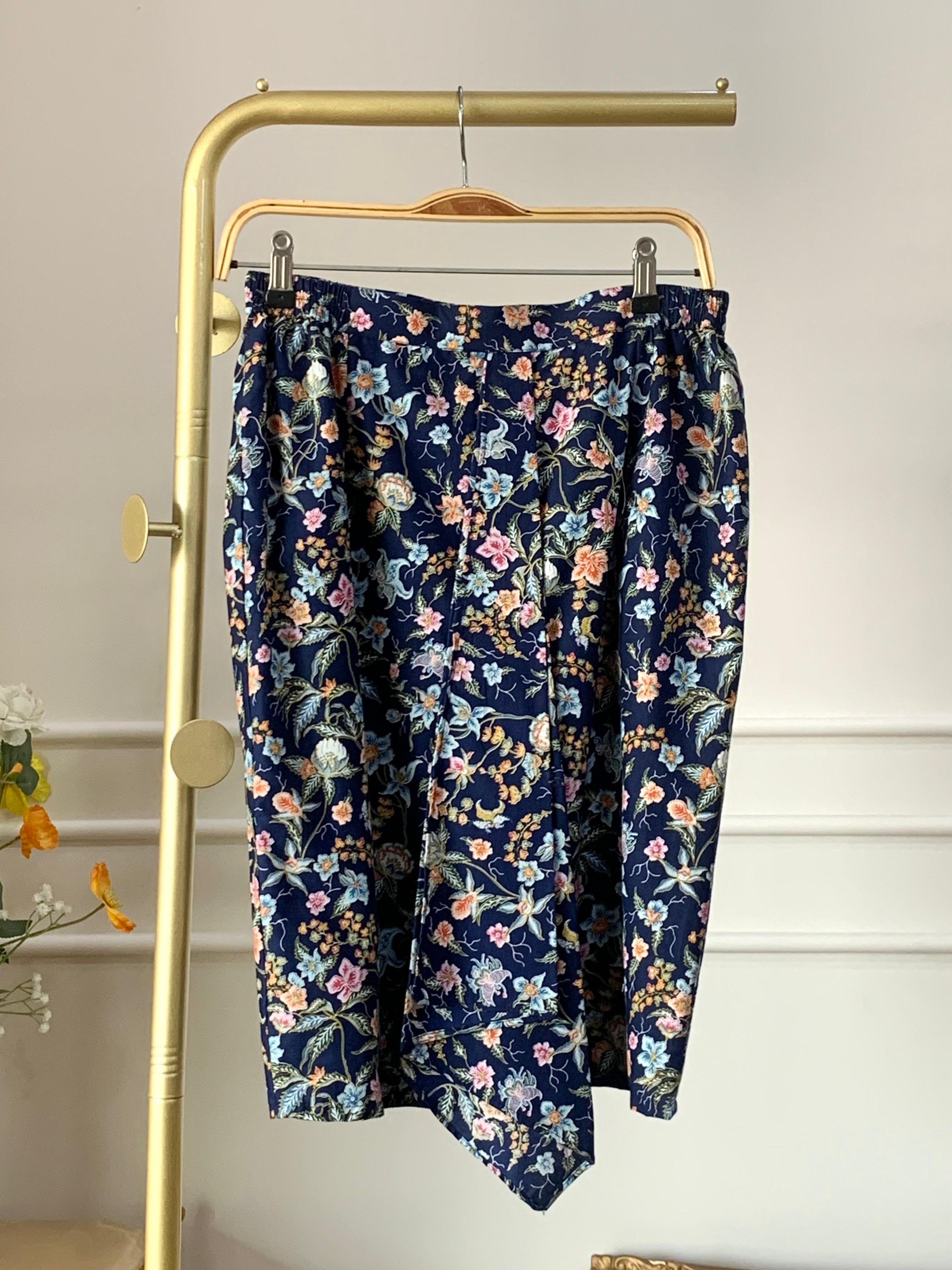 ZAALI - Batik Midi Skirt 