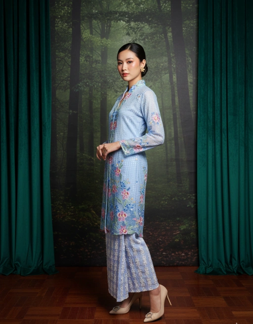 Image of Long Kebaya Little Rose