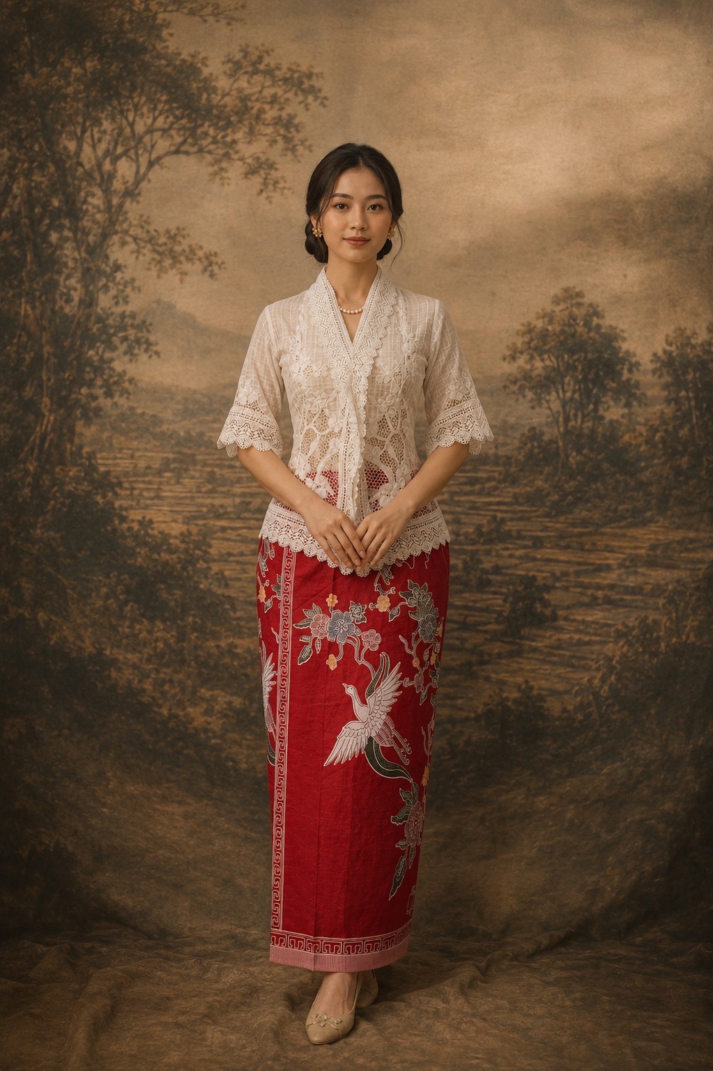 ZAALI - Kebaya Savine Orchid Lace