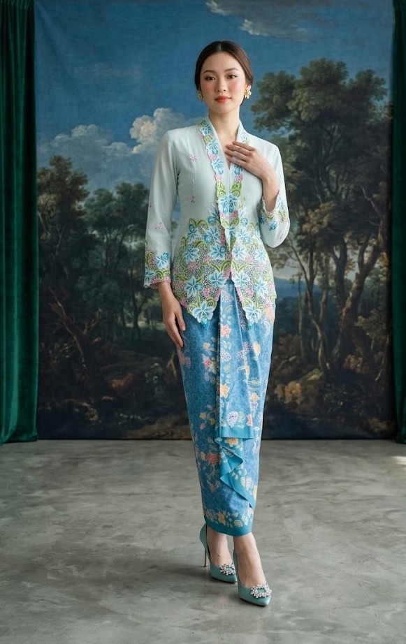 ZAALI - Kebaya Orchid Embroidery