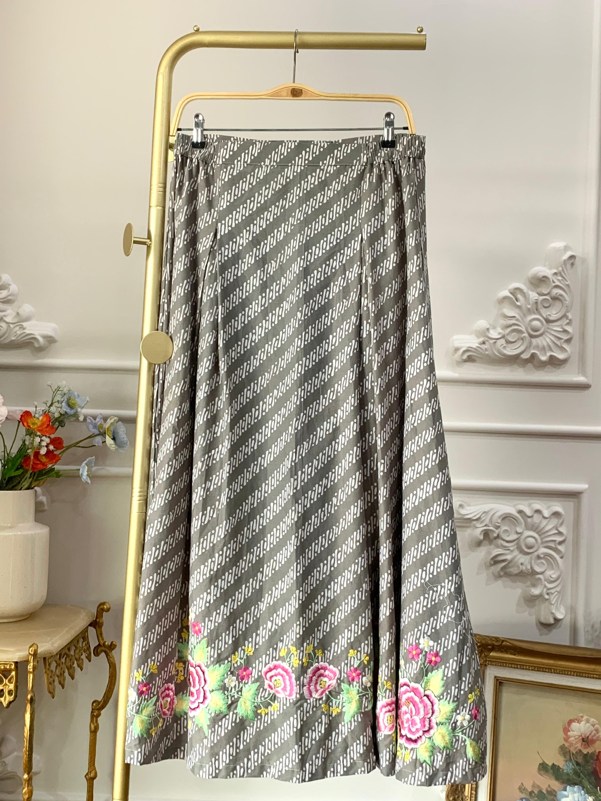 ZAALI - ANAYA SKIRT EMBROIDERY 