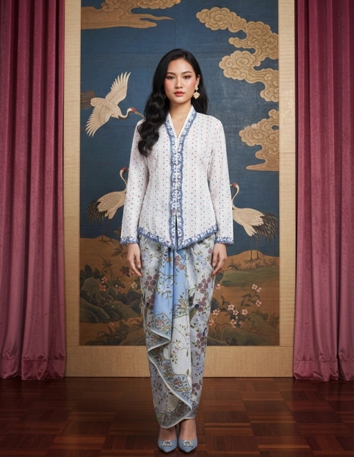 Image of ZAALI - Kebaya Vintage Chinoise