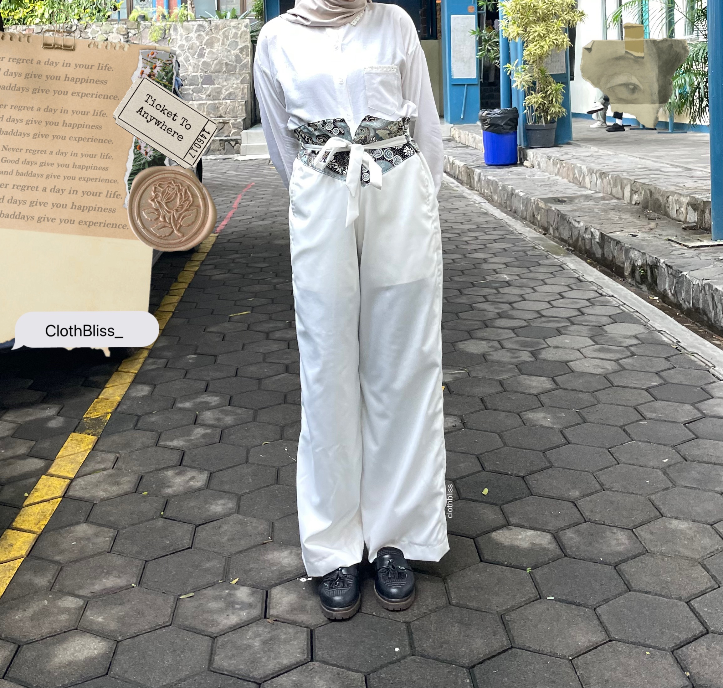 Abila (tanpa karet pinggang)