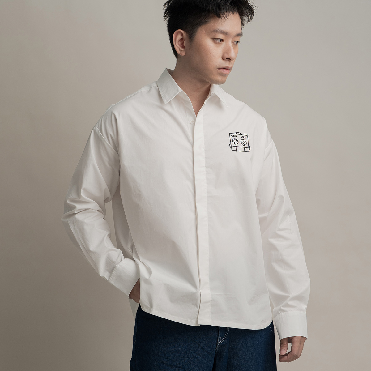 Classic Robo Shirt Antidot x Robokite