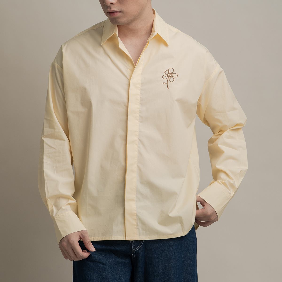Classic Flobo Oversized Shirt Antidot x Robokite