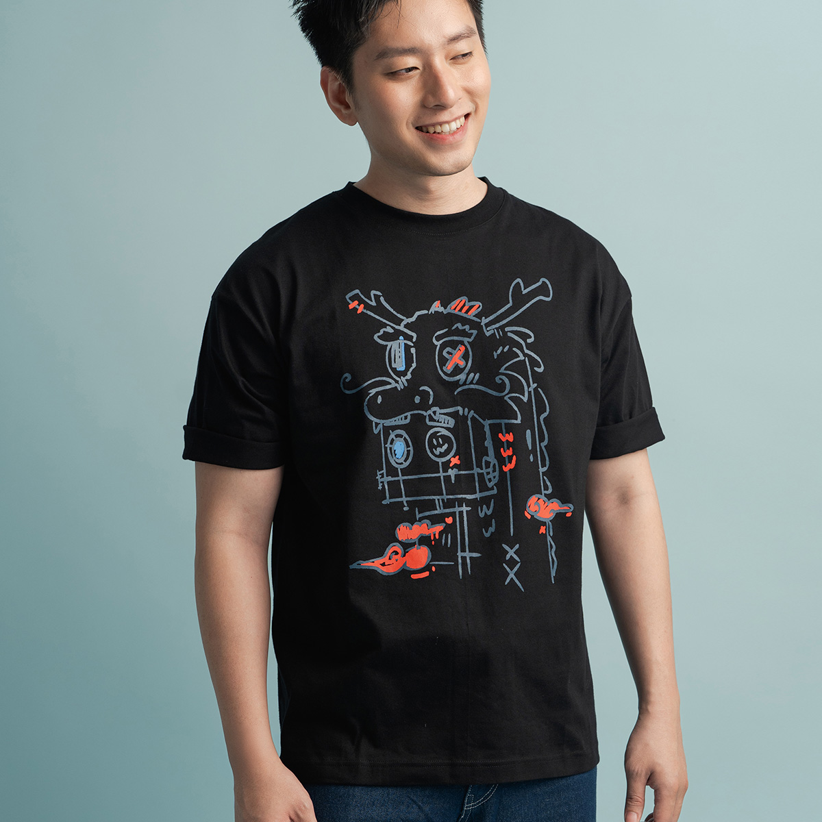 Robo Dragon Tee Antidot x Robokite