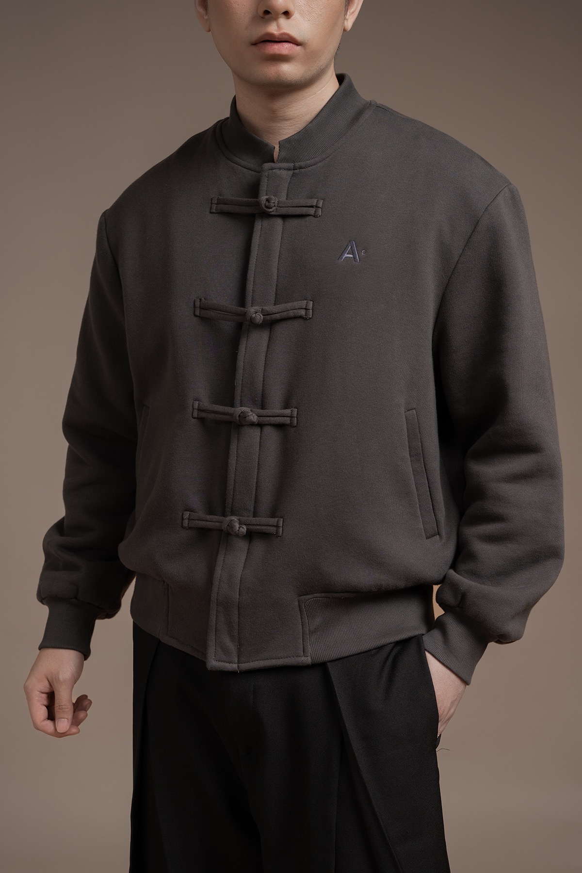 Chou Bomber Jacket in Charcoal