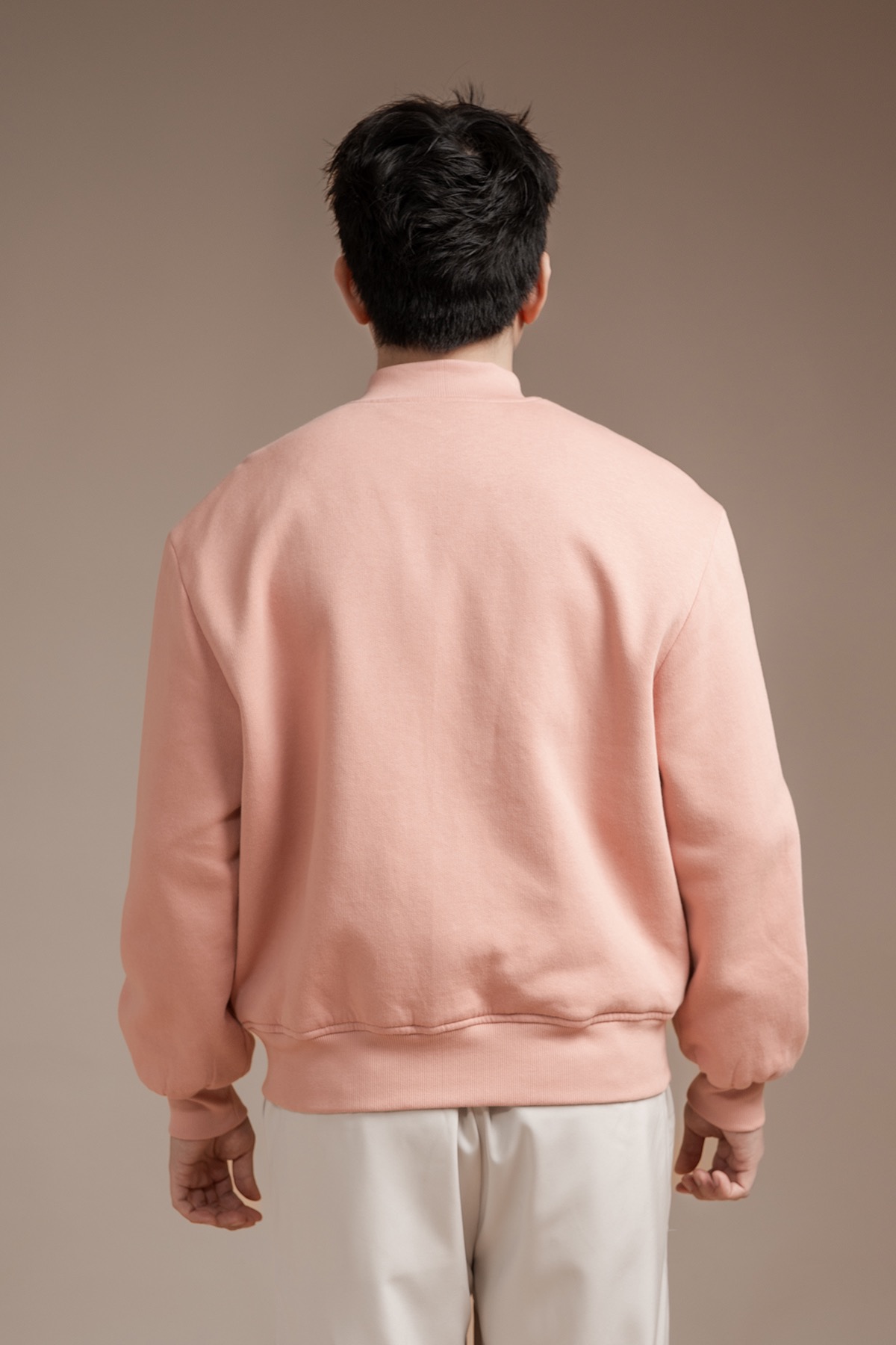 Chou Bomber Jacket in Dusty Pink