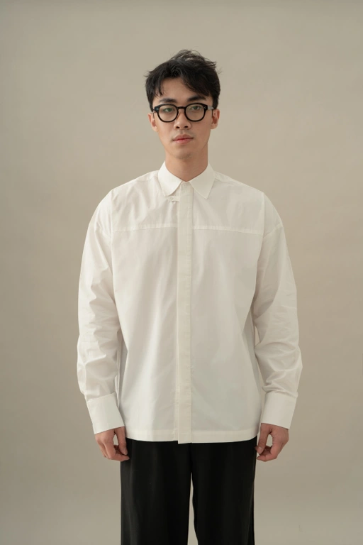 Image of Nathan Shirt in White