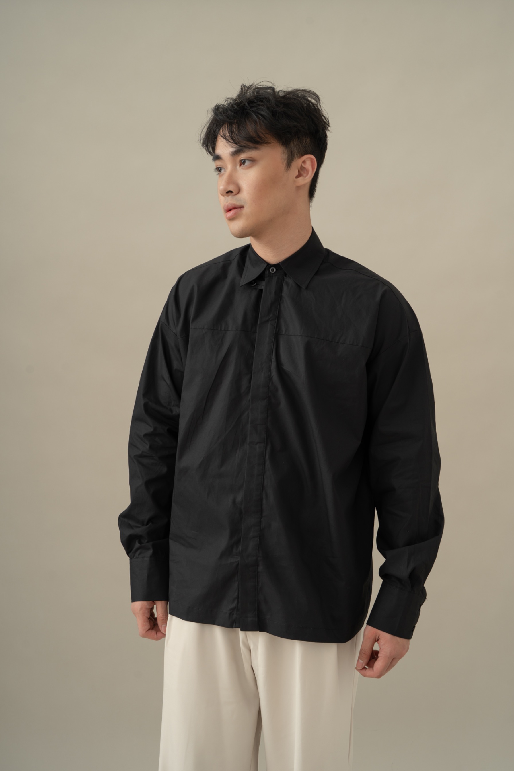 Nathan Shirt in Black