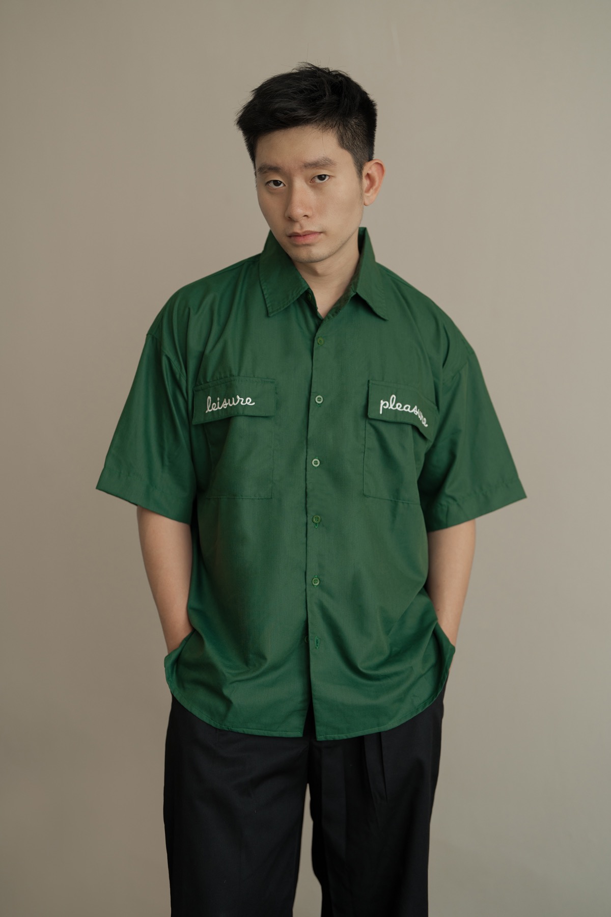 Leisure Shirt Pine Green