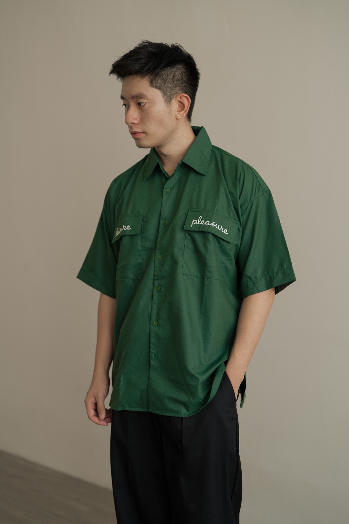 Leisure Shirt Pine Green