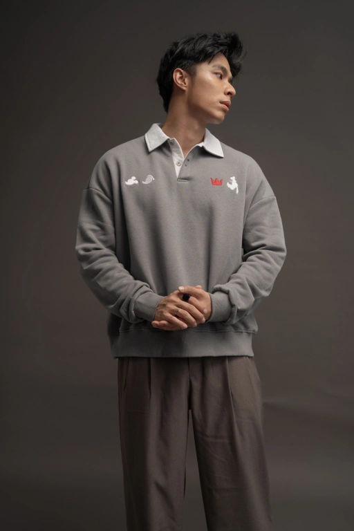 Image of Guardian Polo Sweatshirt
