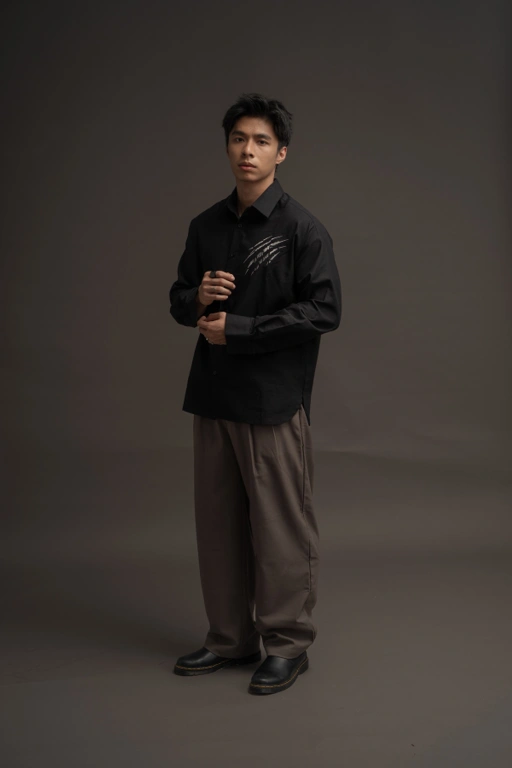 Image of Slash Linen Shirt