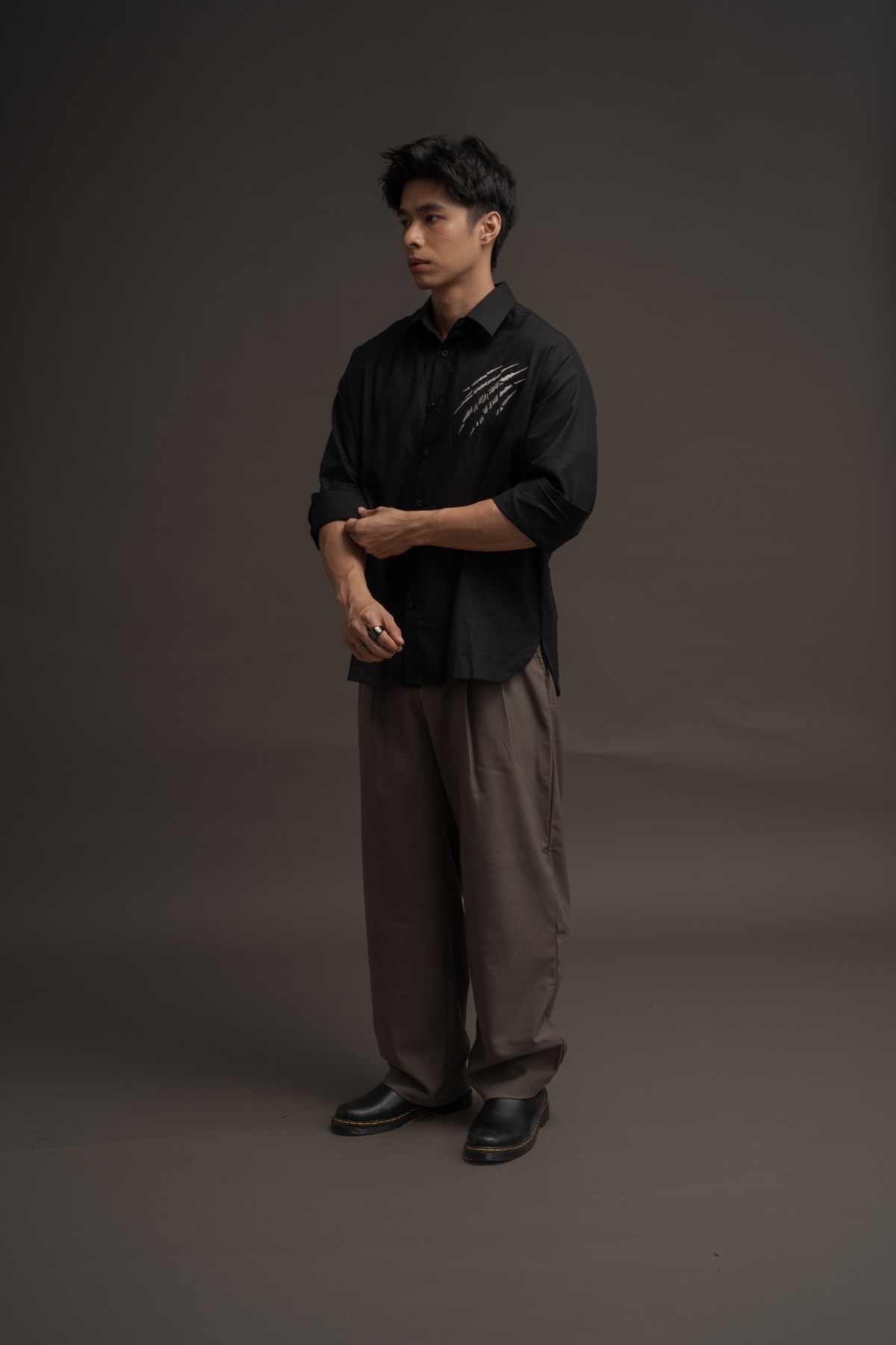 Slash Linen Shirt