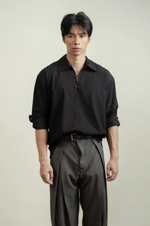 Zain Shirt in Black