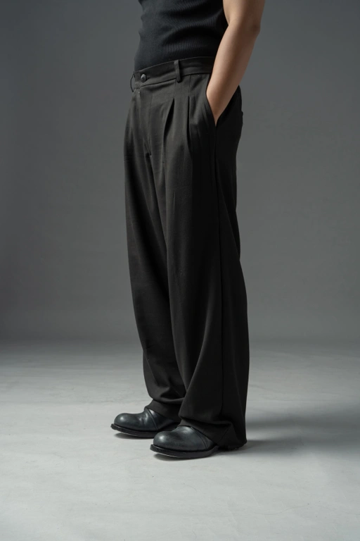 Image of Luca Pleated Pants