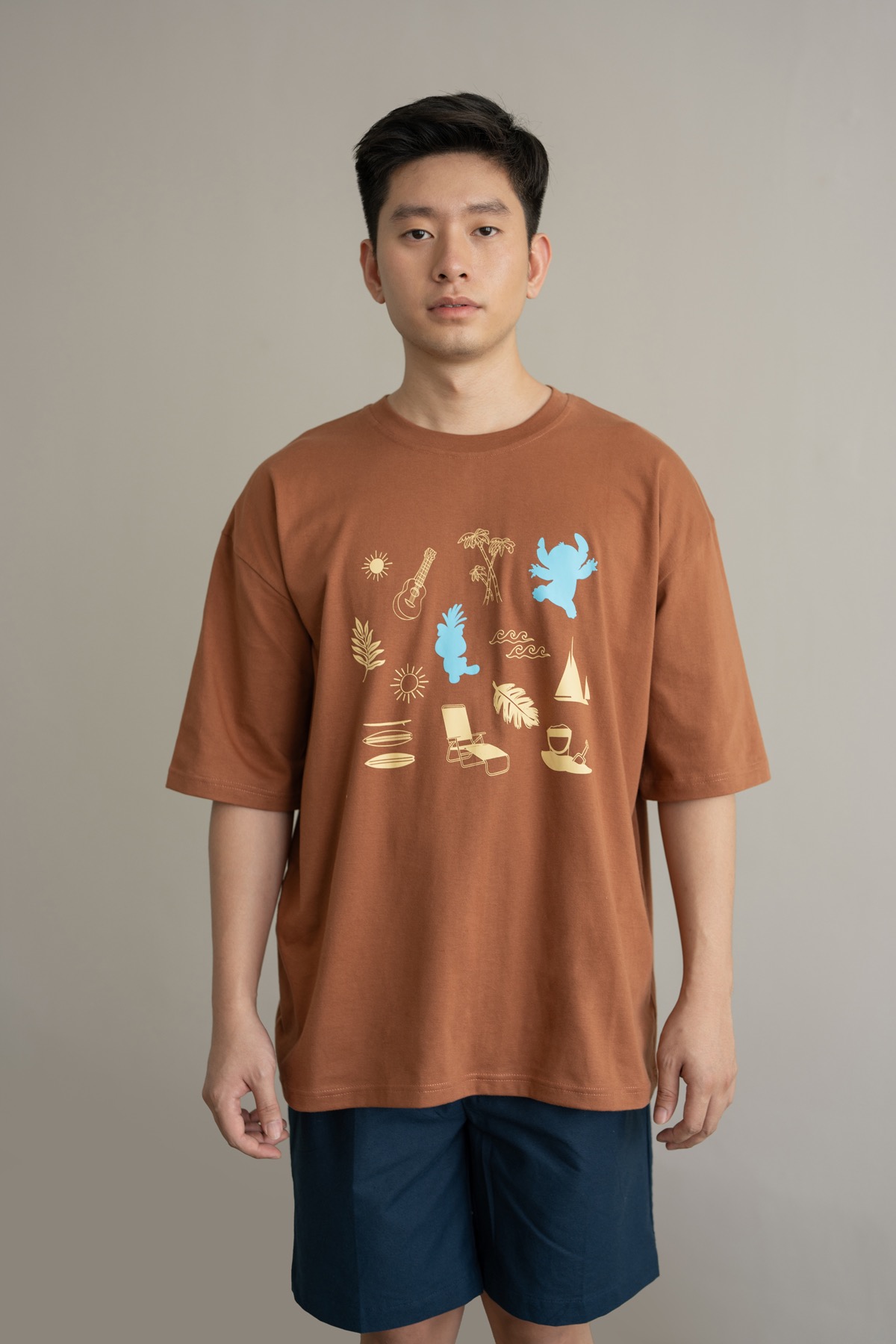 Seashore Brown T-Shirt