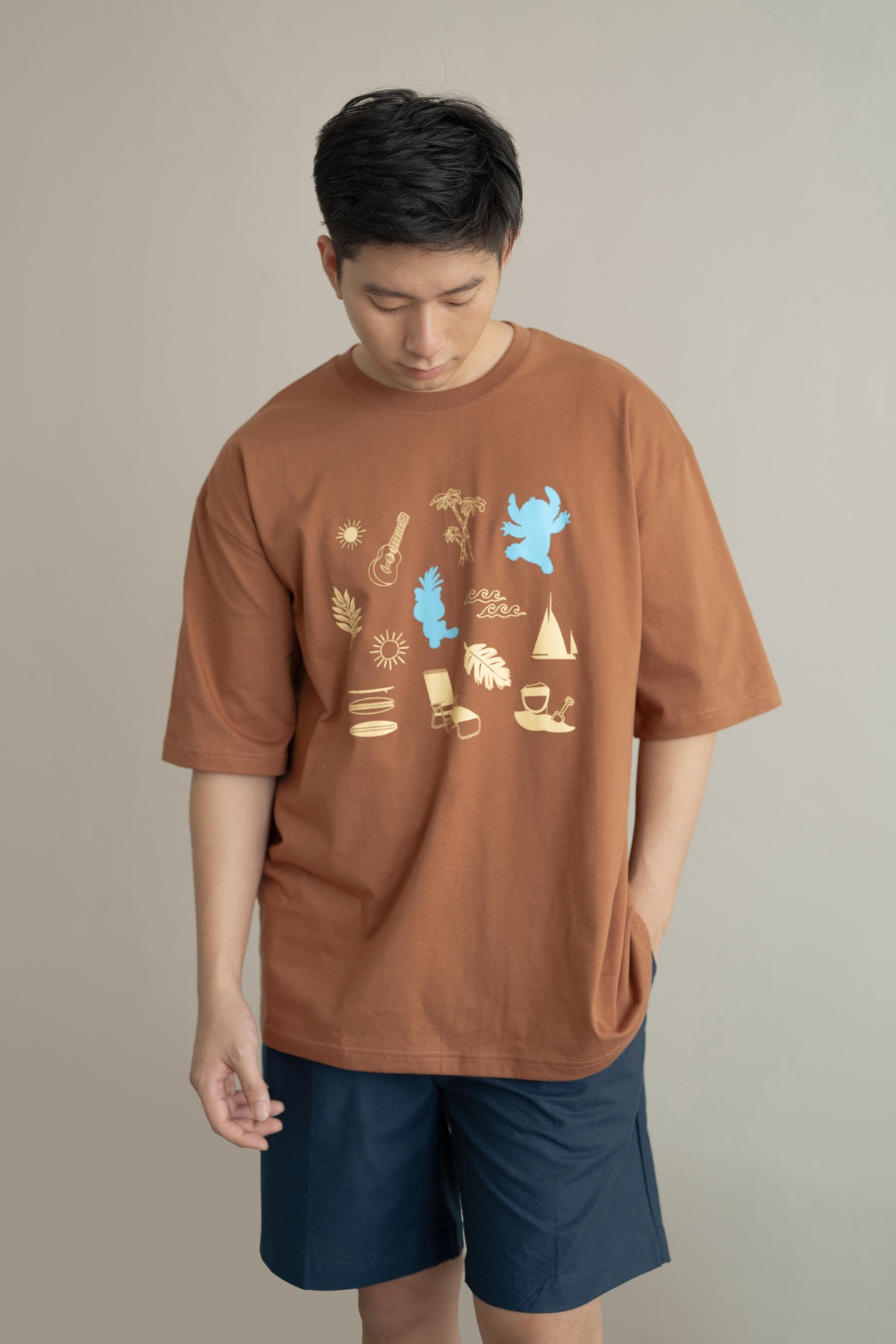Seashore Brown T-Shirt