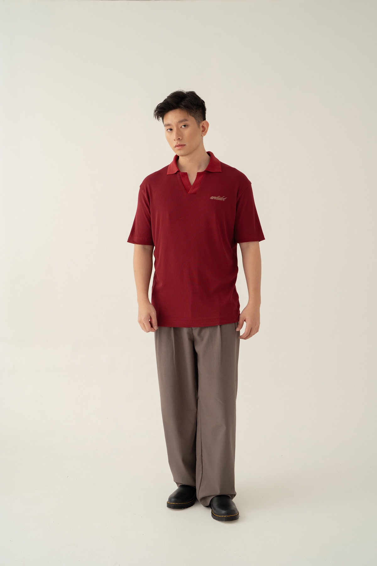 Edmund Polo Shirt - Crimson Red