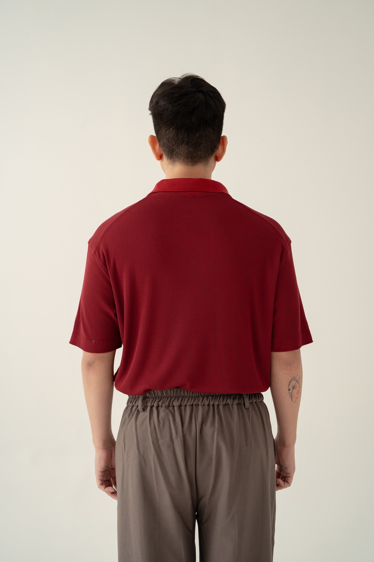 Edmund Polo Shirt - Crimson Red