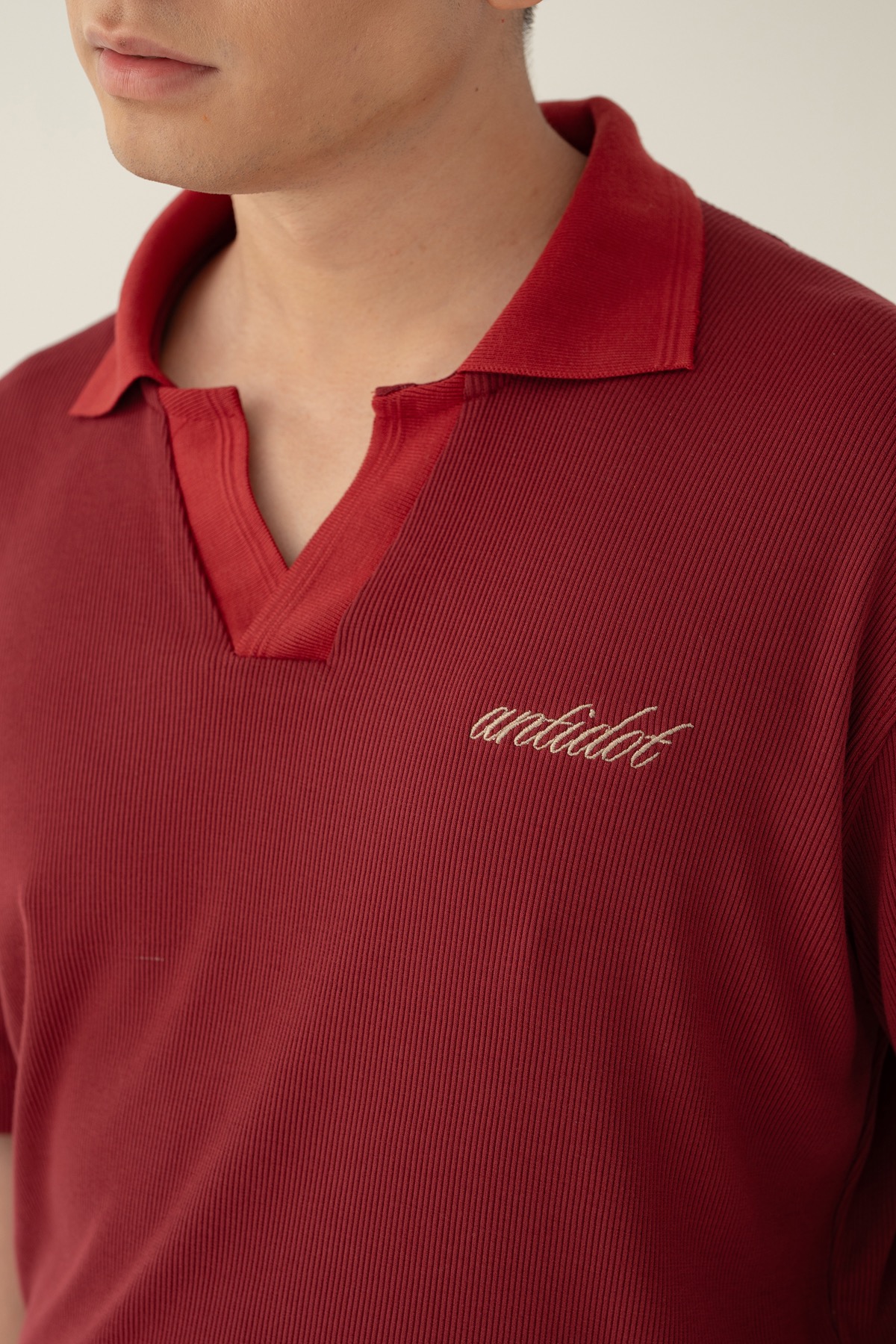 Edmund Polo Shirt - Crimson Red