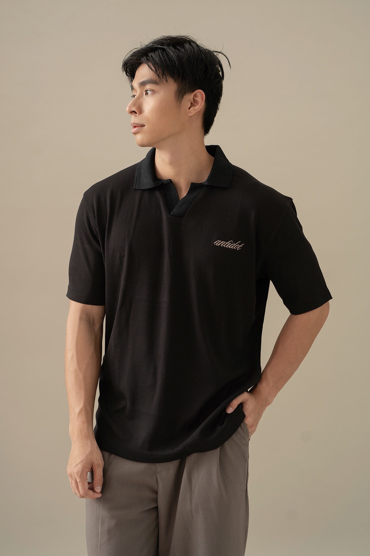 Edmund Heavyweight Polo Shirt
