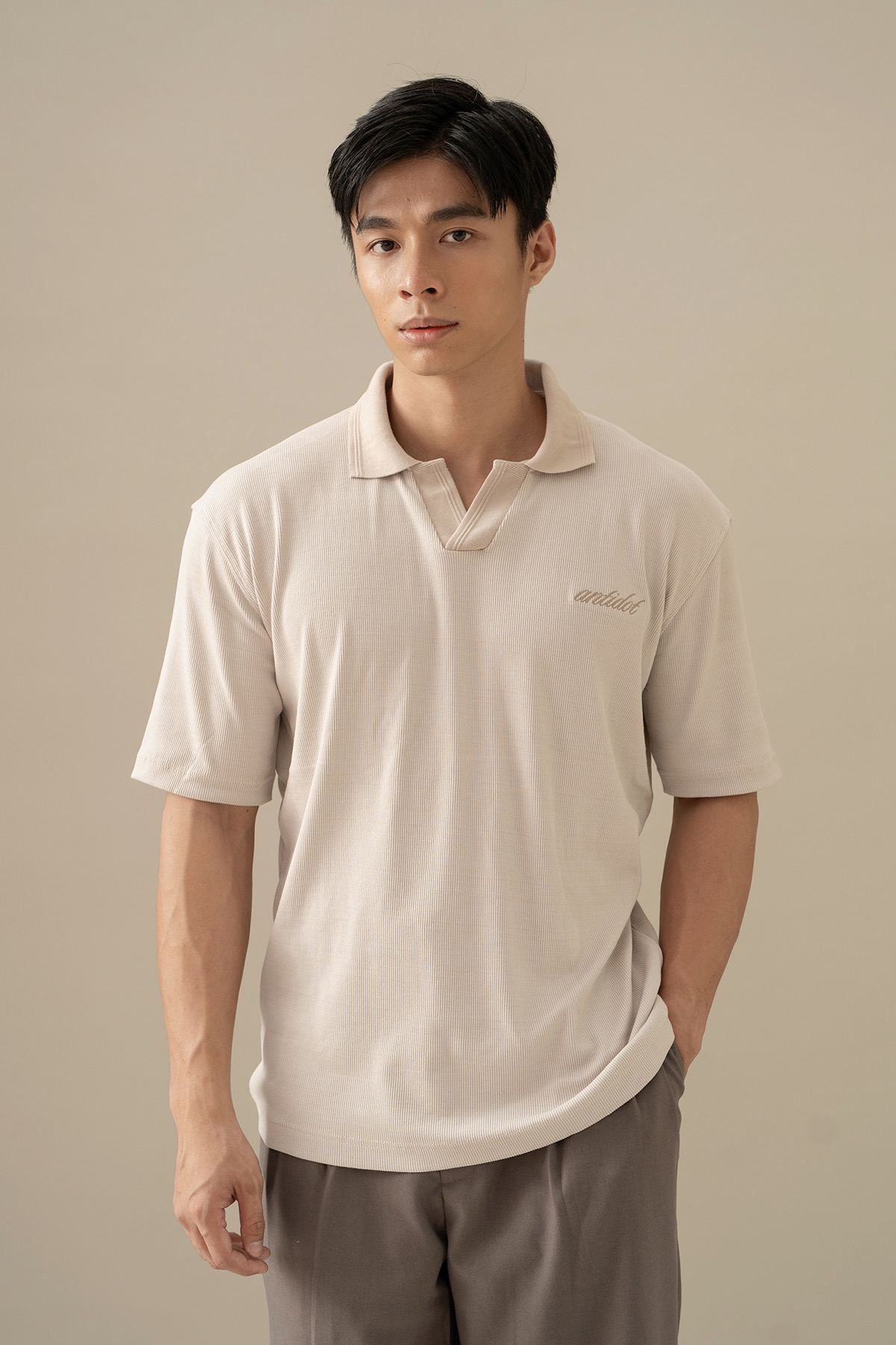 Edmund Heavyweight Polo Shirt